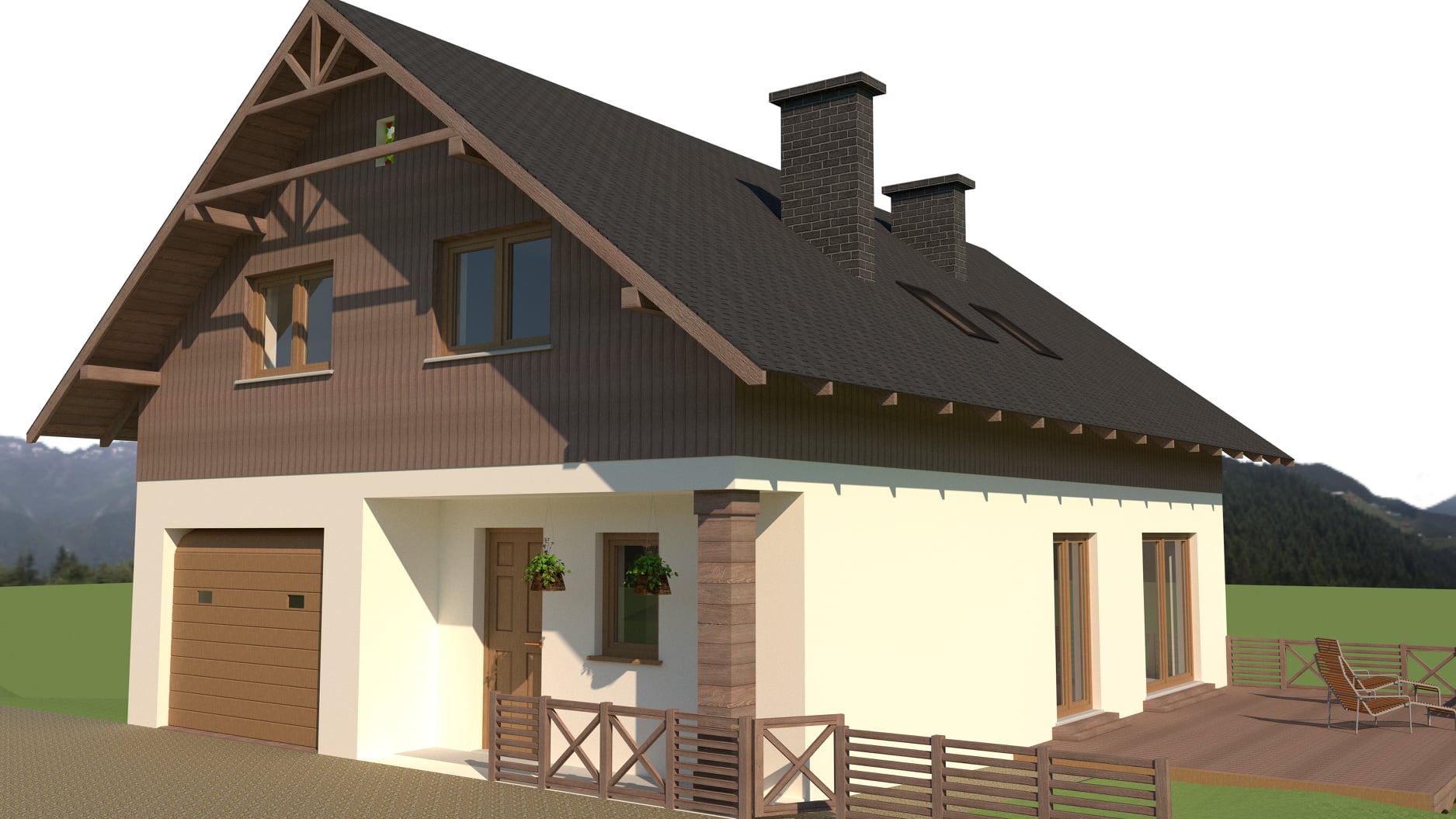 Highlander house elevation design