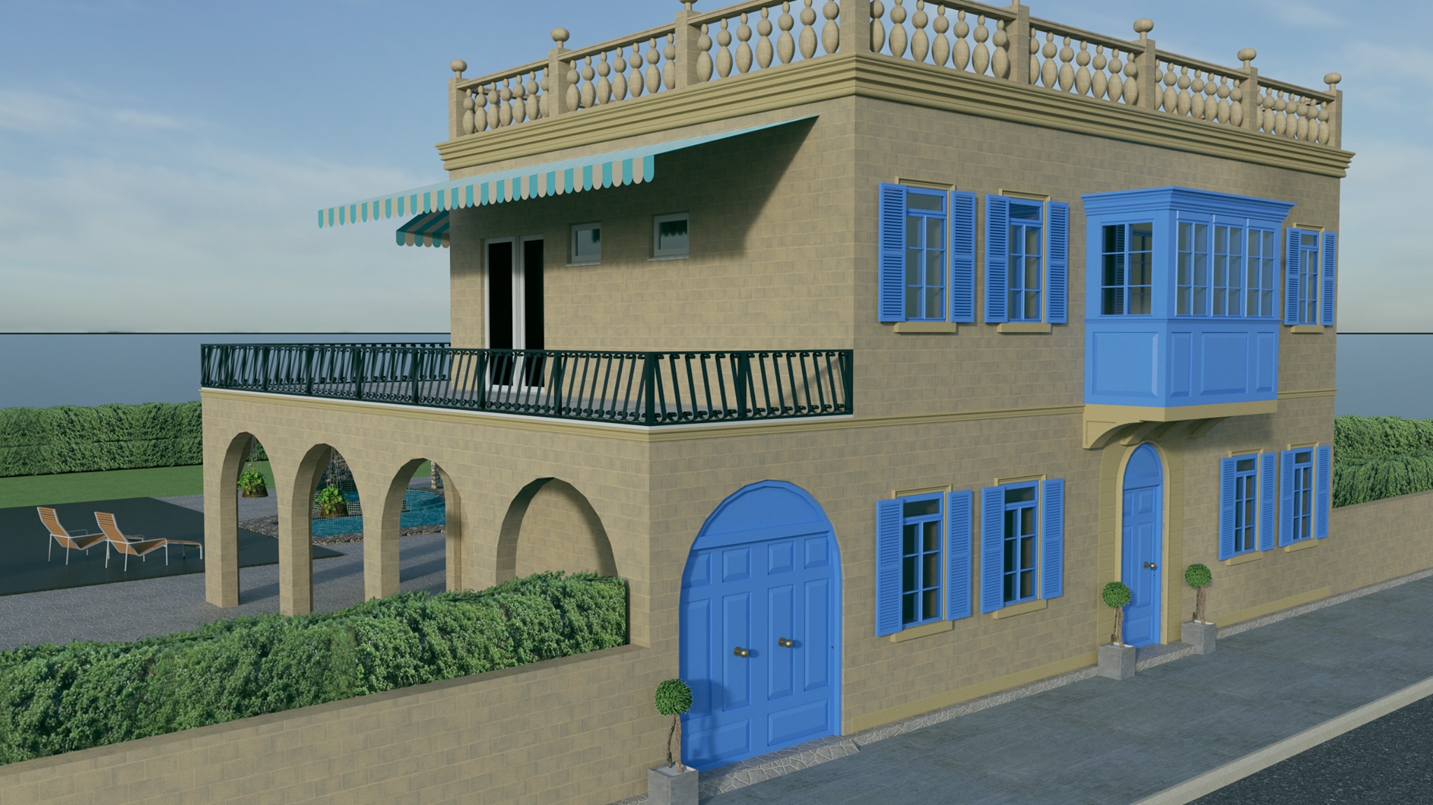 Maltese House visualisation